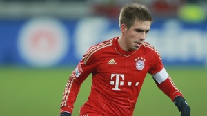 Philipp Lahm playing for Bayern